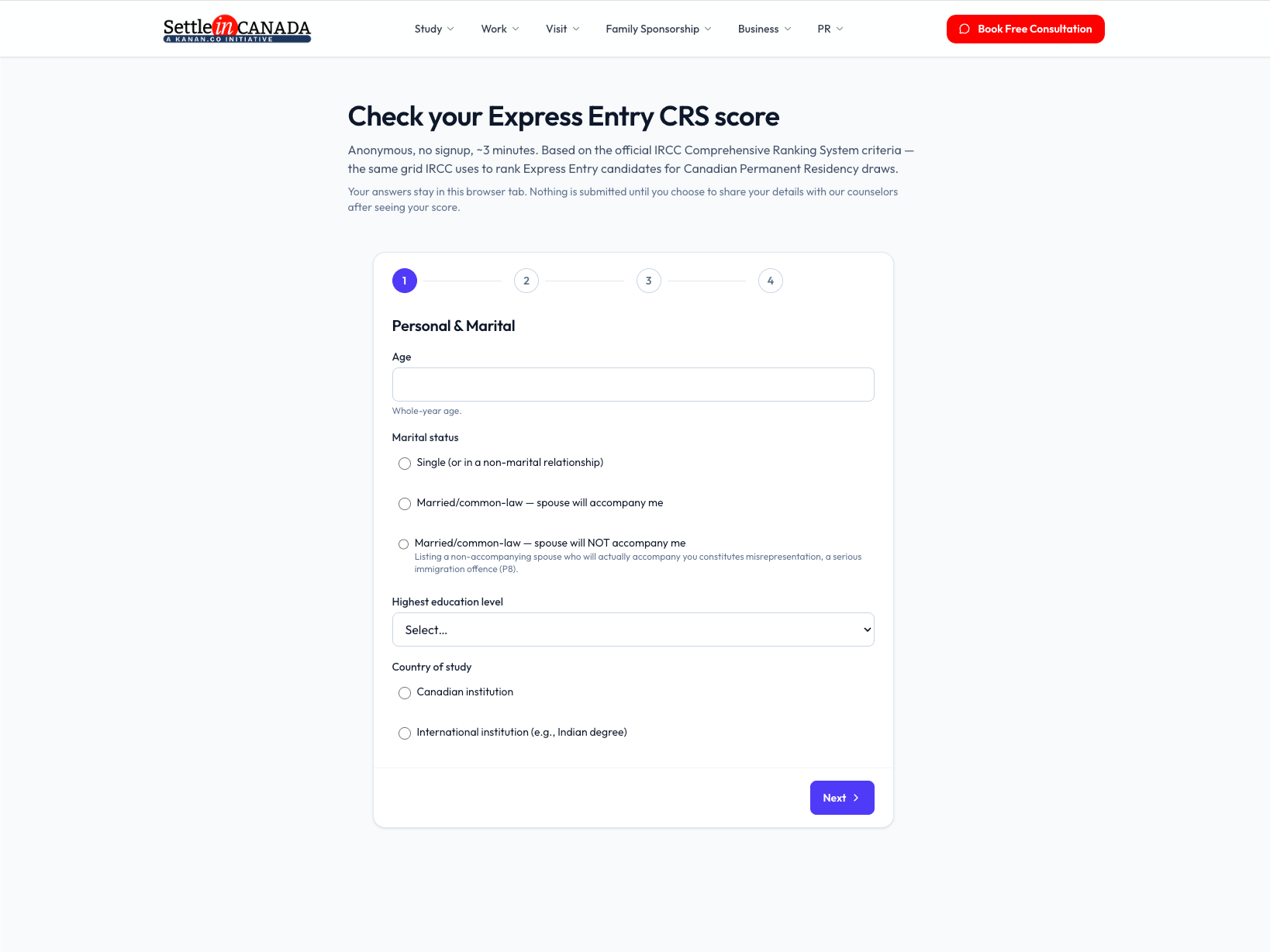 Eligibility Checker Tool